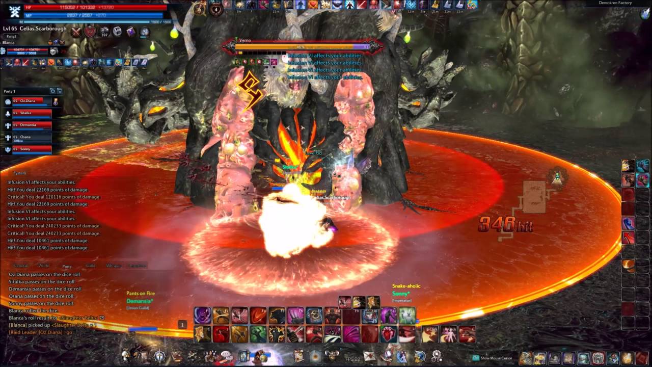 Tera Demokron Factory Normal Mode (DFNM) Warrior POV-+12 Dreadnaught