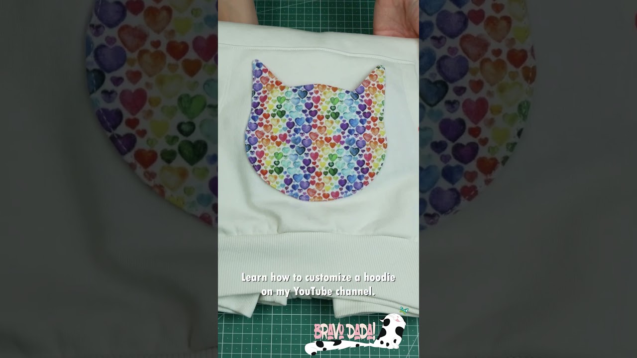 Custom Hoodie - Customized Clothes - DIY Sewing Project Ideas - Bravo Dada! 