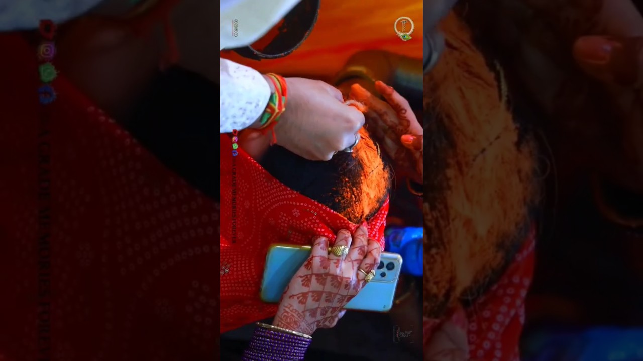 Smriti ❤️ Shubham | ✨The Beauty of 💞 sindurdan in the details.✨ |#wedding #sindurdan #kanyadan #reel