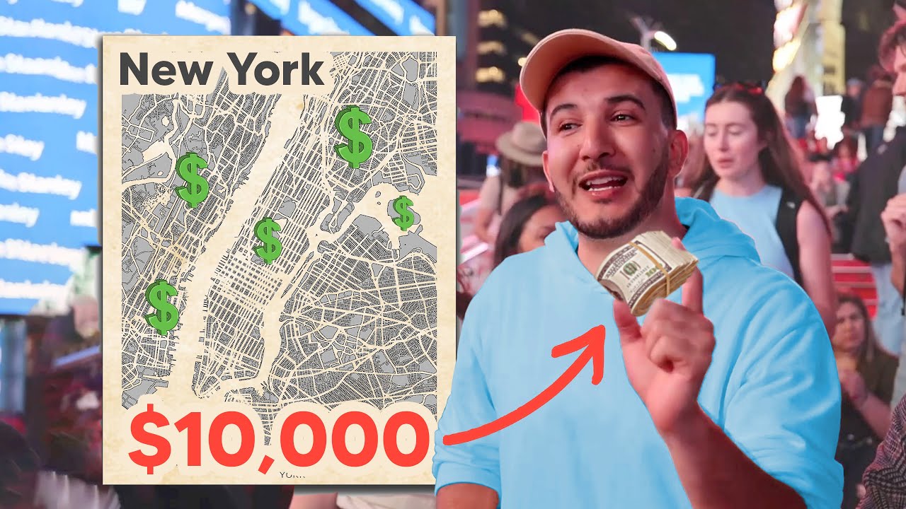 $10,000 Scavenger Hunt In New York City