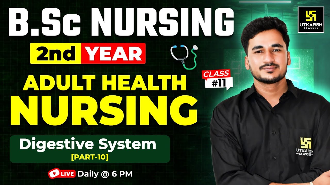 BSc Nursing Semester Classes #11 | Adult Health Nursing | BSc Nursing 2nd Year | Vikas Sir