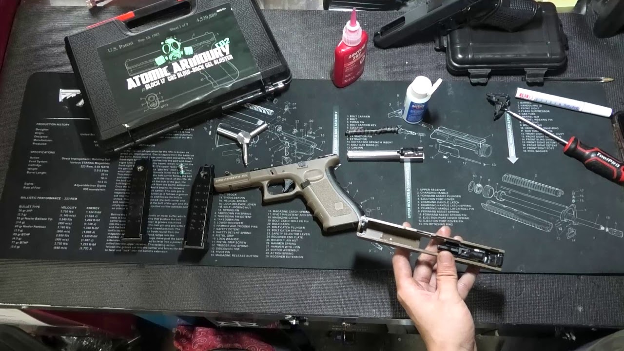 Servicing your Atomic Armoury GBB g17