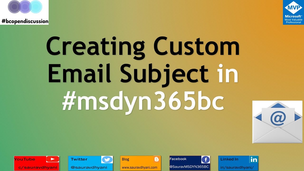 Создание темы письма в MS Dynamics 365 Business Central: пошаговое руководство.