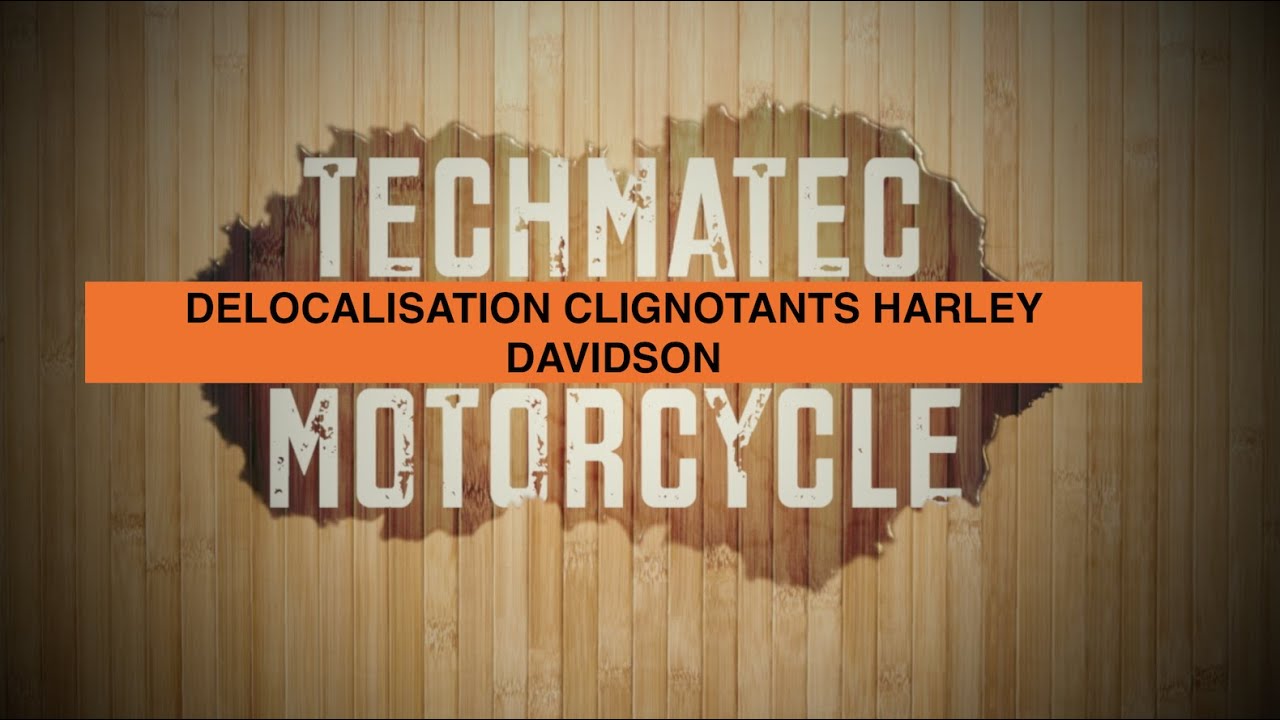 Tuto délocalisation des clignotants sur une Harley Davidson