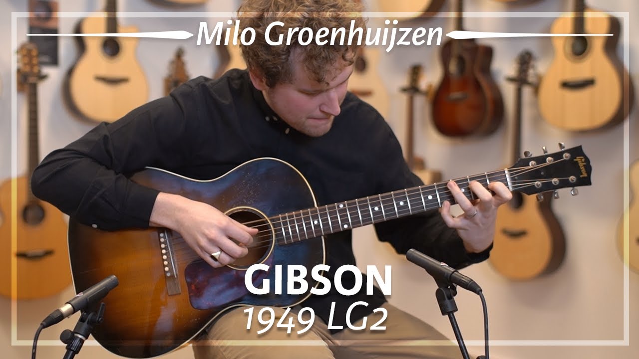 Gibson LG2 Sunburst 1949 played by Milo Groenhuijzen | Demo