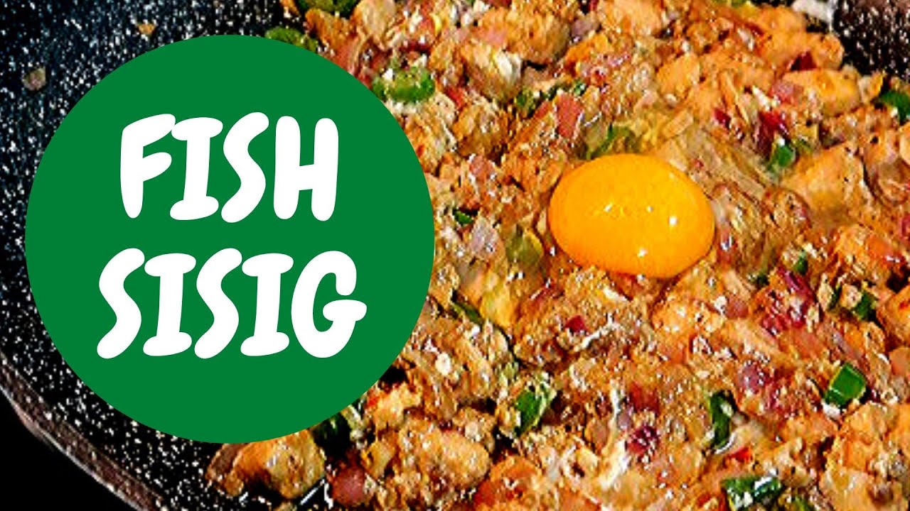 Fish Sisig with Mayonnaise and Egg Homemade [Simple, Quick & Easy]