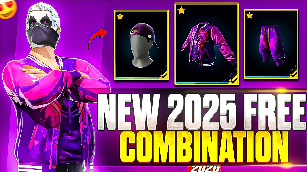 New 🤩 2025 Player's Free God Level Dress Combination in Free Fire 🔥 | NO TUP UP DRESS COMBINATION 