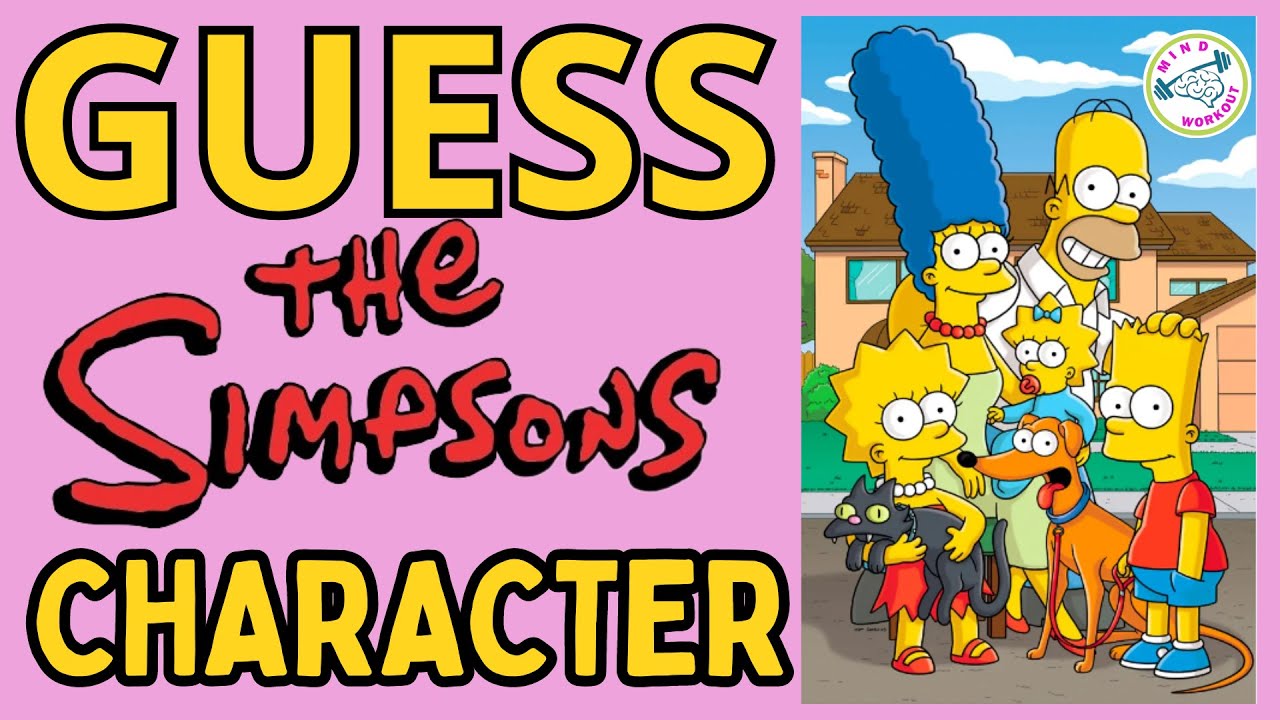 Guess the Simpsons Characters | Simpsons Characters Quiz | Simpsons Characters Guessing Game