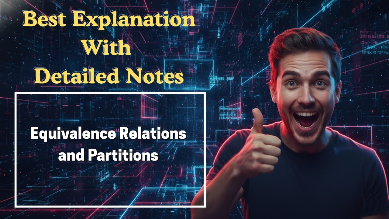 [298] Equivalence Relations and Partitions (Discrete Mathematics)