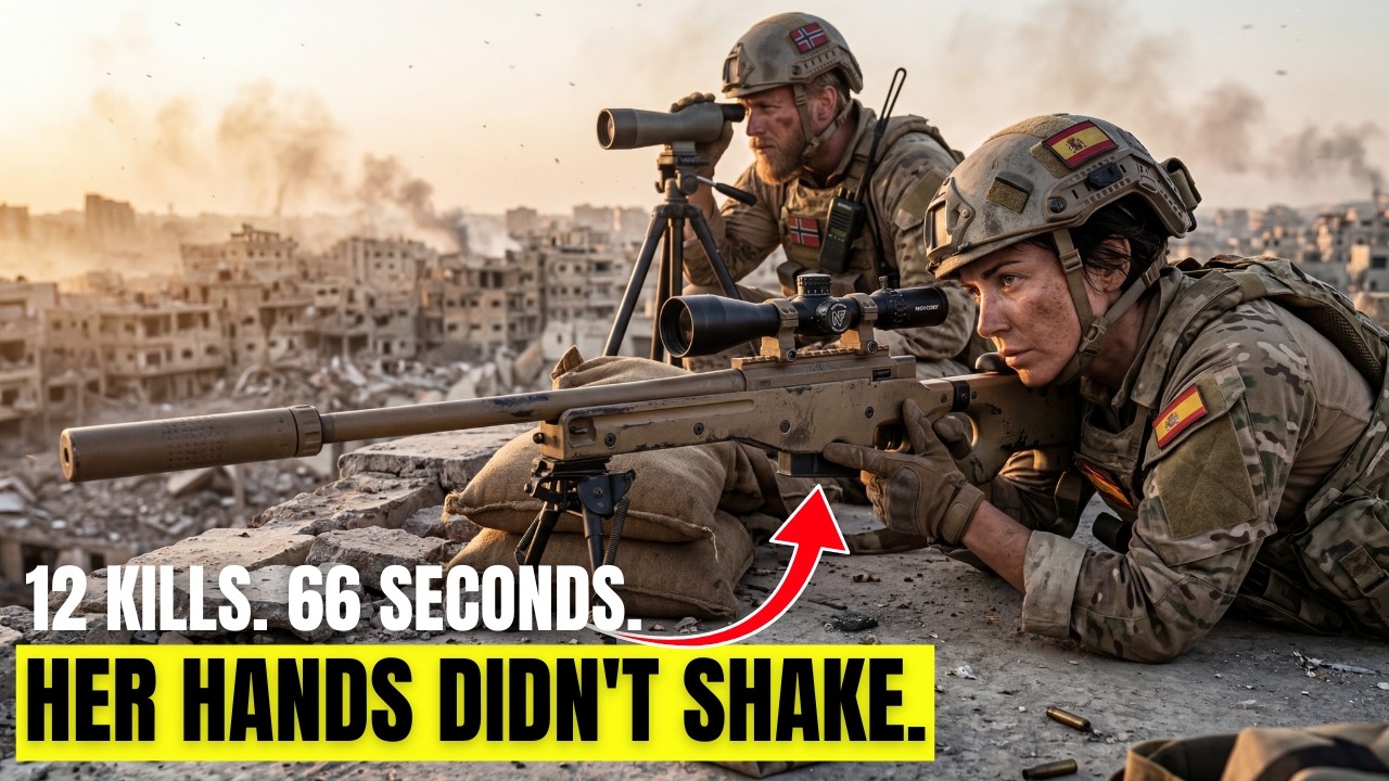 SEALs mocked the “museum glass” — Madrid Sniper still tagged 12 marks at 1,180m in 66 seconds