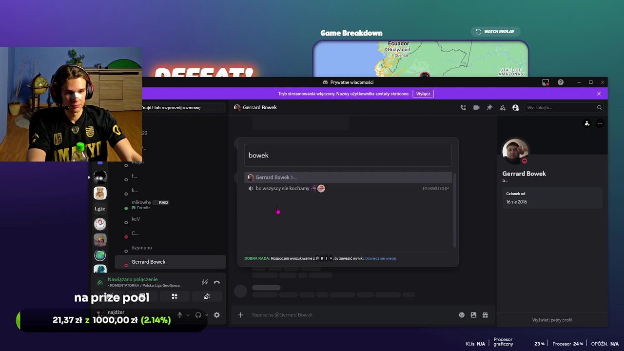 2 kolejka Ekstraklasy GeoGuessr