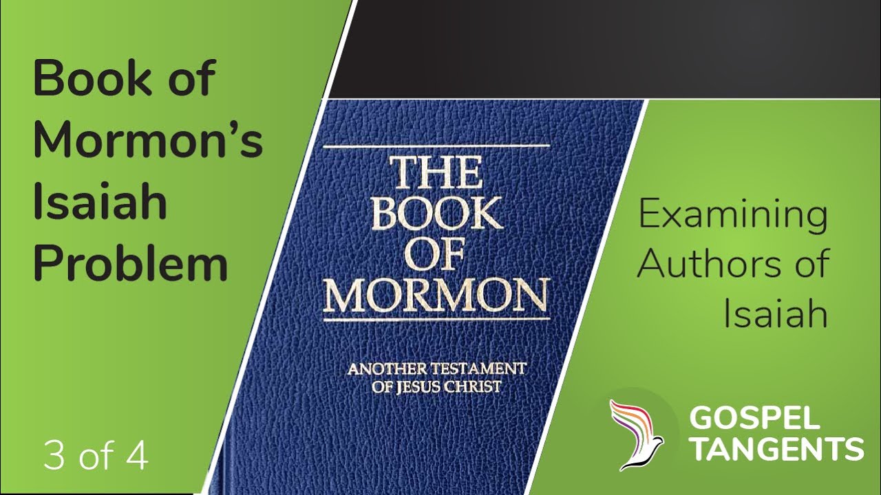 757: The Book of Mormon's Isaiah Problem (3 of 4 Dan McClellan