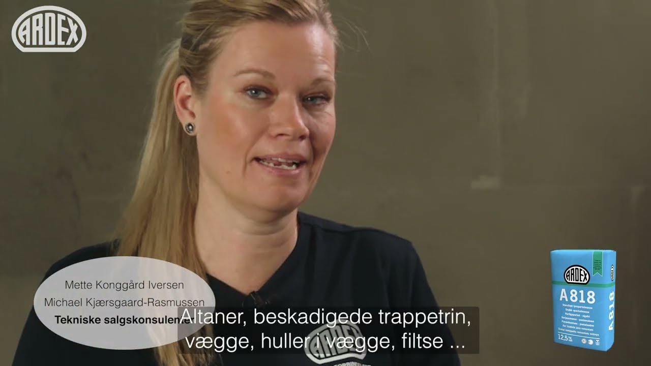 Når du skal reparere, inden du maler....