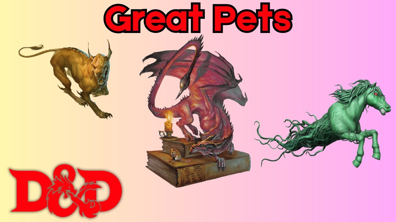 8 Great Pets For Your DnD Campaign