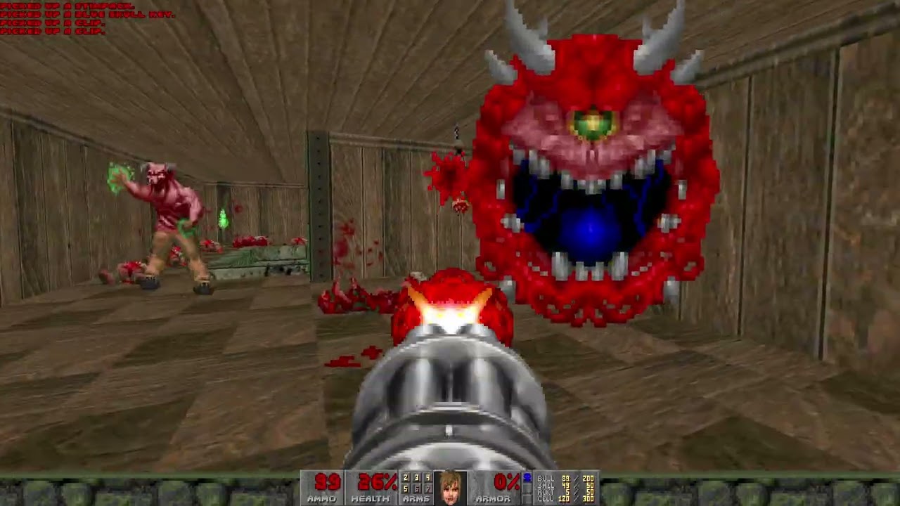 DOOM II - Lone Troop - Map 08: Wicked Mansion - UV