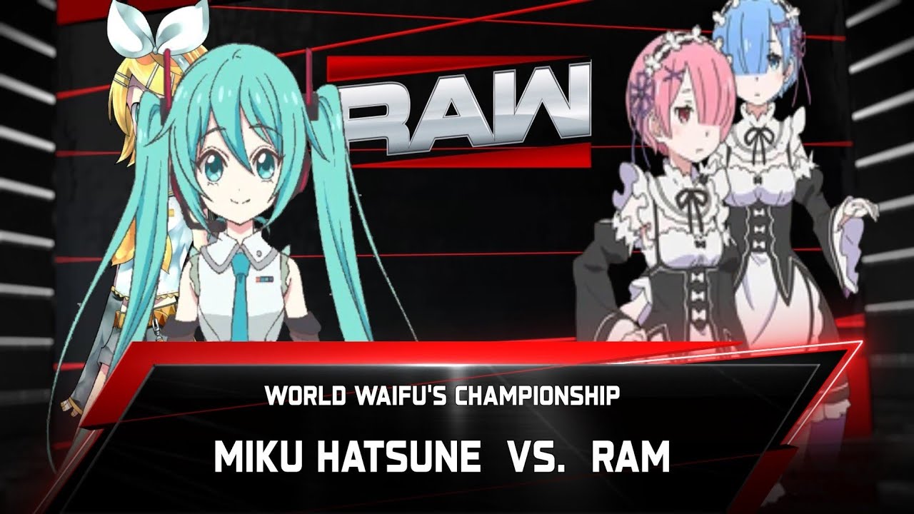 (WWE 2K25) World Waifu Division: 1/26/2026 - Miku(c) vs. Ram