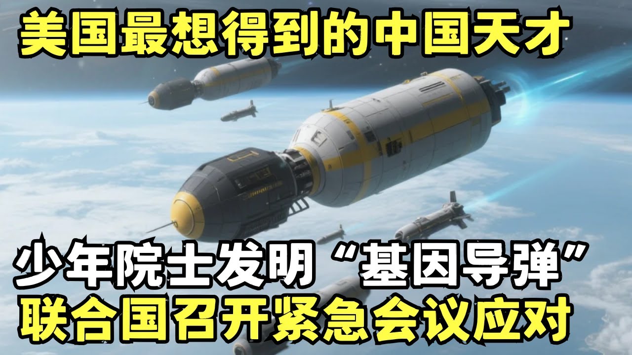 美国最想得到的天才中国少年! 中国25岁少年院士发明“基因导弹”, 联合国召开紧急会议应对｜科学边界