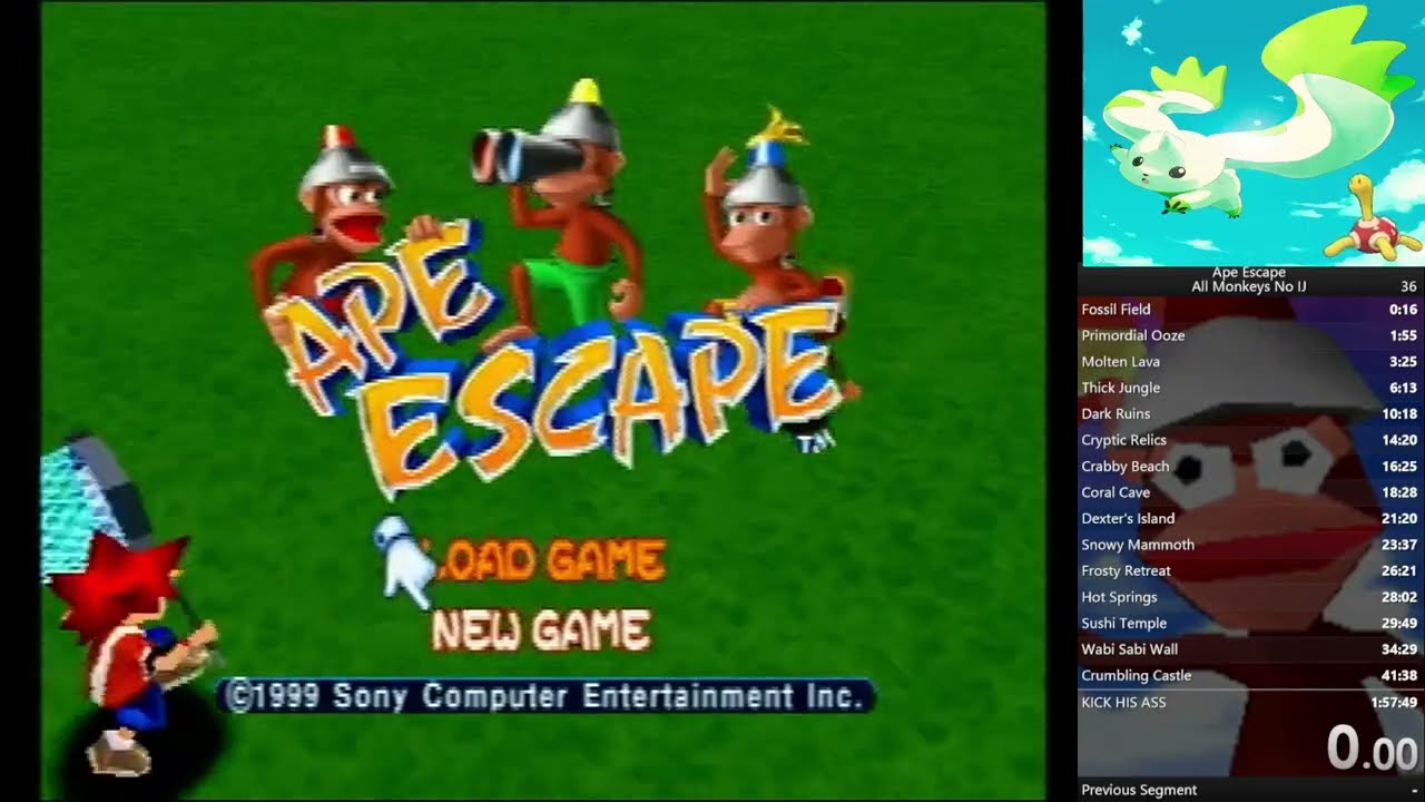 Ape Escape All Monkeys No IJ 1:54:07