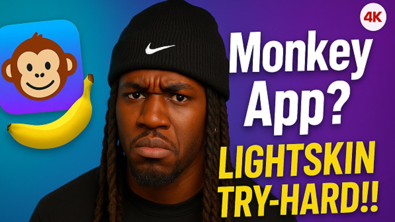MONKEY APP with a Lightskin Tryhard! (HE STOLE ALL THE BADDIES)