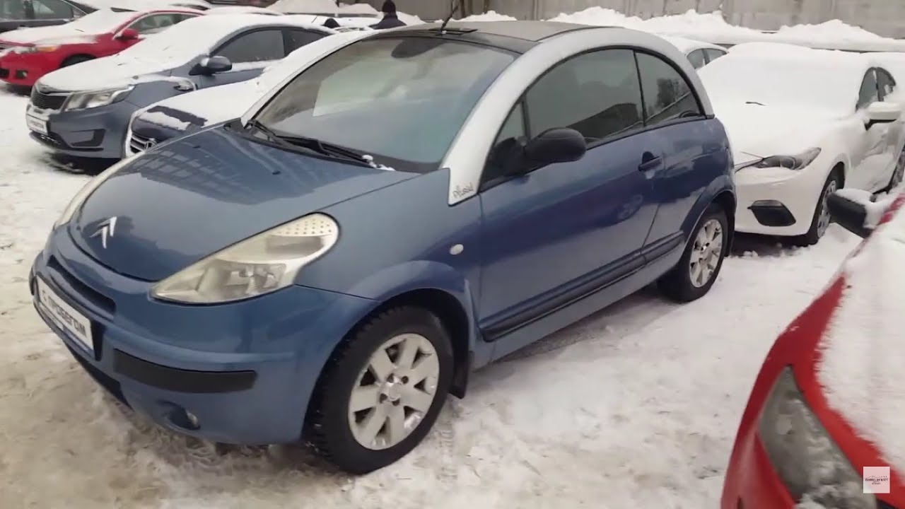 Осмотр Citroen C3 Cabrio 2004 ИнкомАвто 16.12.2021