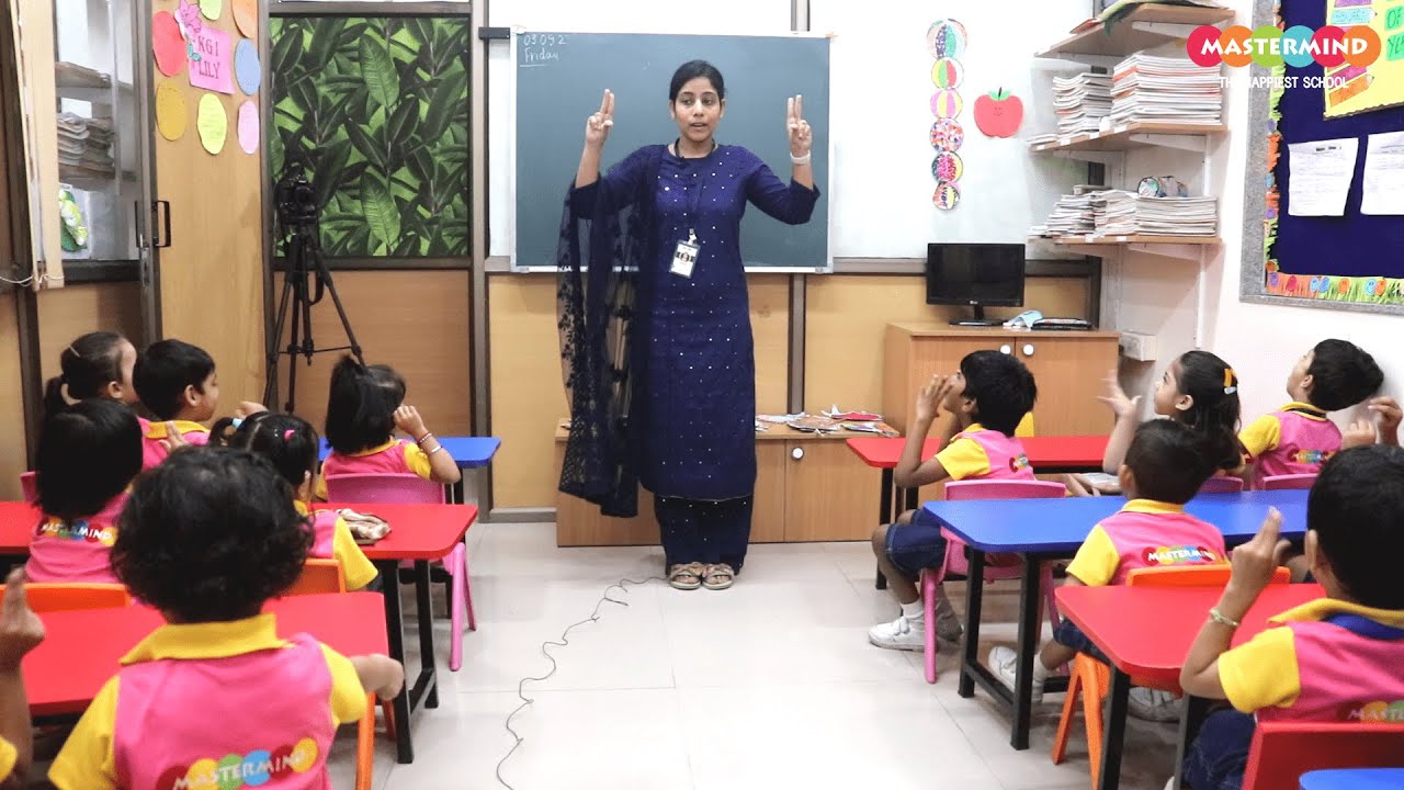 Kids Learning Phonics At Mastermind School