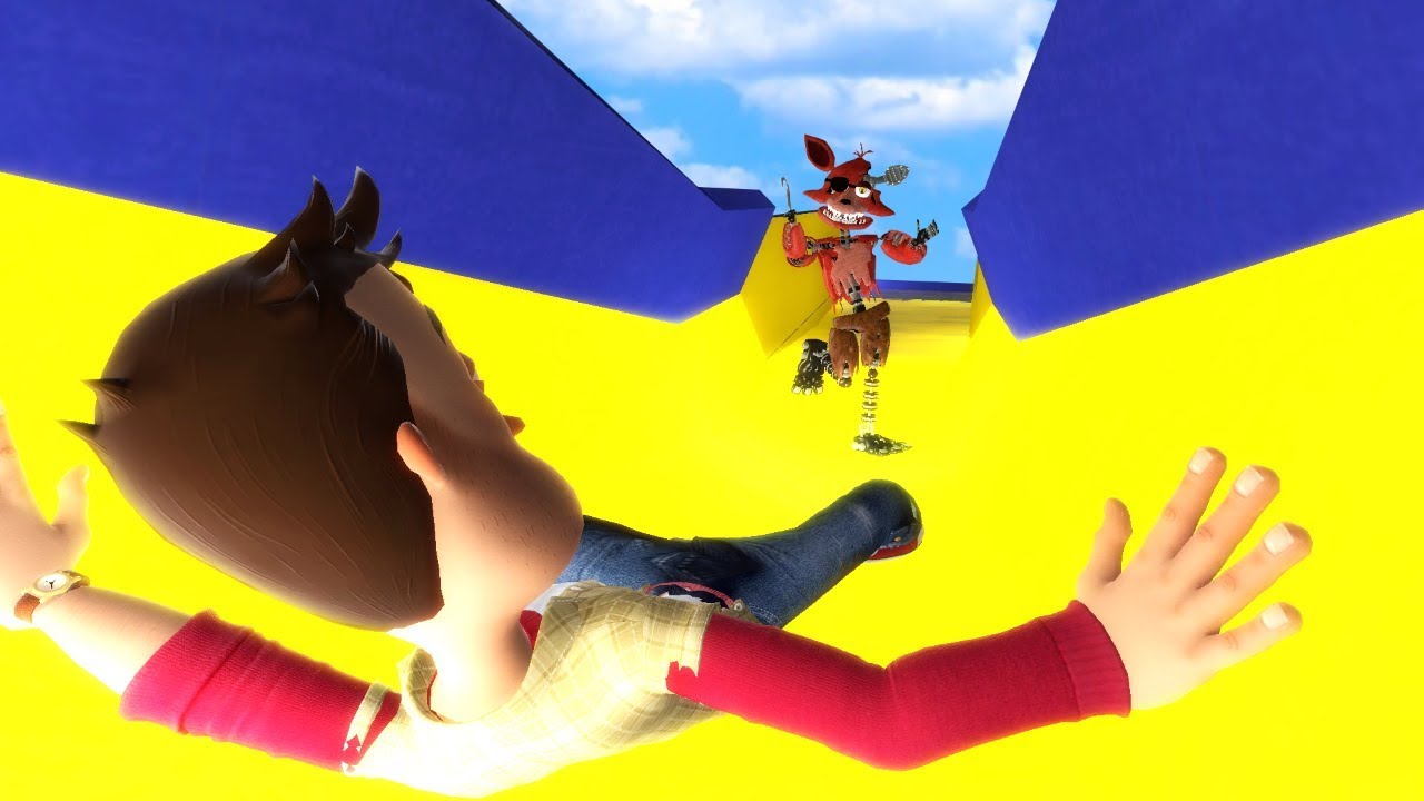 Best Friends play Hide and Seek in the Five Nights at Freddy's Pool in Garry's Mod (Gmod)