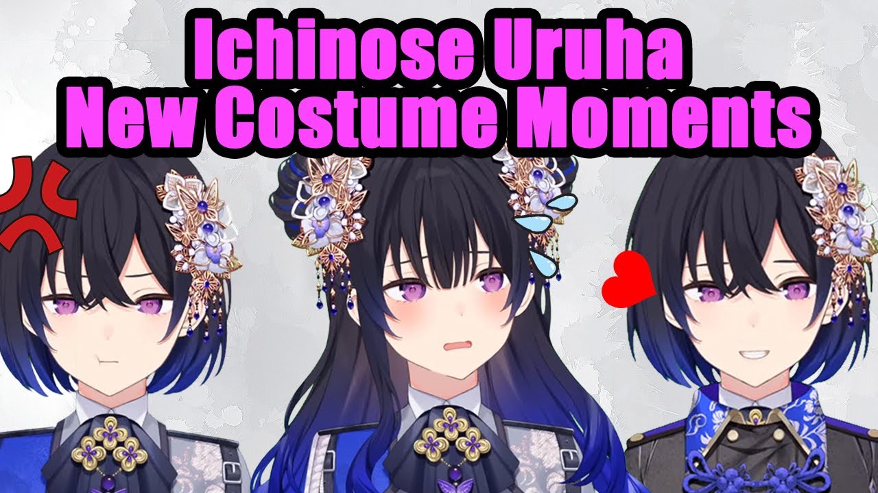 Ichinose Uruha's New Costume Moments (VSpo) [Eng Sub]