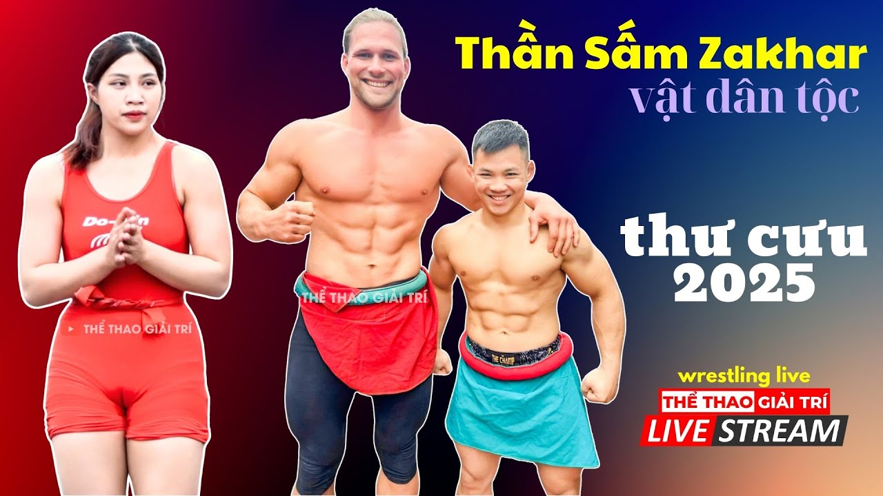 🔴🤼12/2 Trực Tiếp Vật Nam Nữ, Vật Cổ Truyền, Vật Dân Tộc Cổ Loa 2025 
