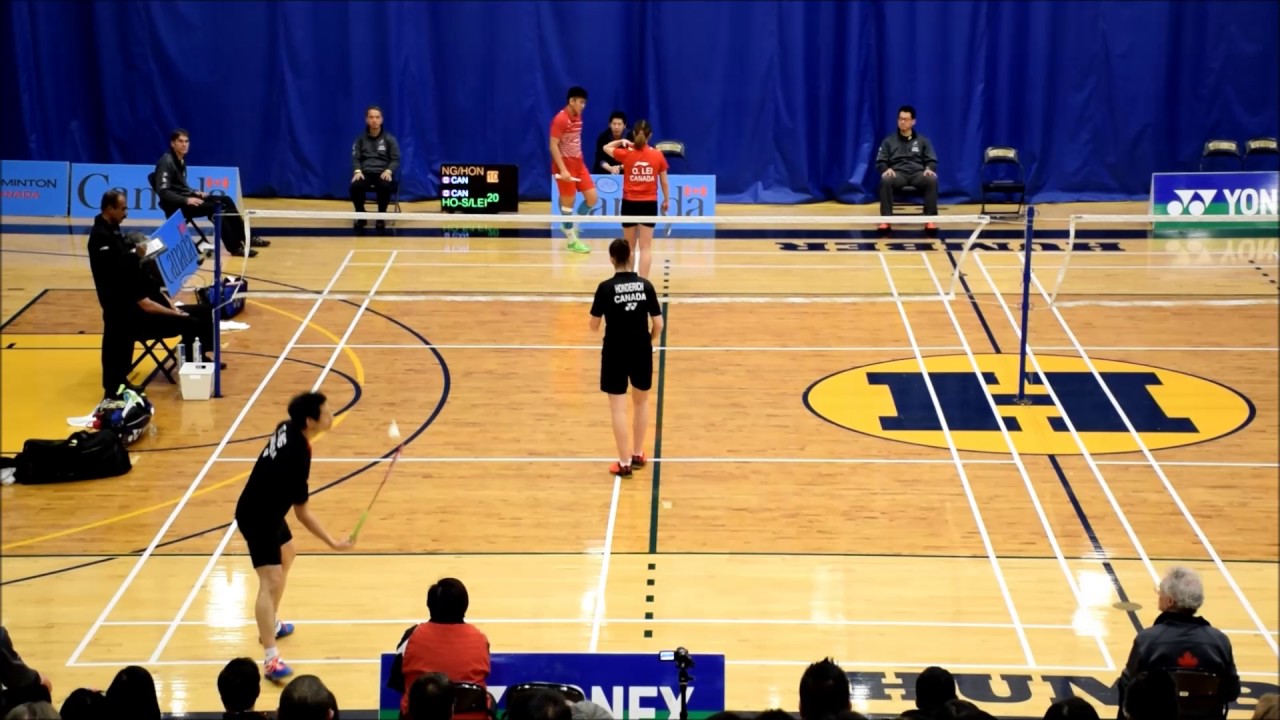 2017 01 06 Yonex Toronto Open MD F Toby Ng & Rachel Honderich vs Jason Ho Shue & Olivia Lei