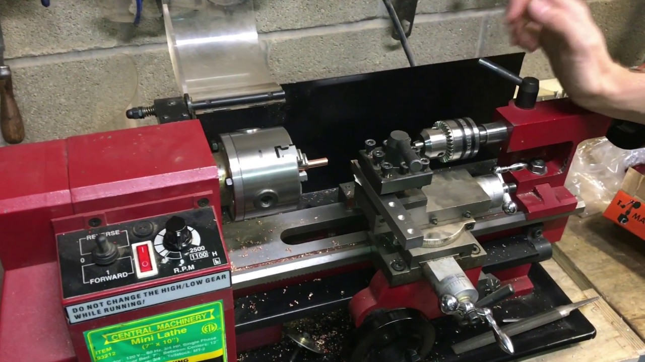 TIGHTEN harbor freight mini lathe for Xtreme Precision (Item#93212)
