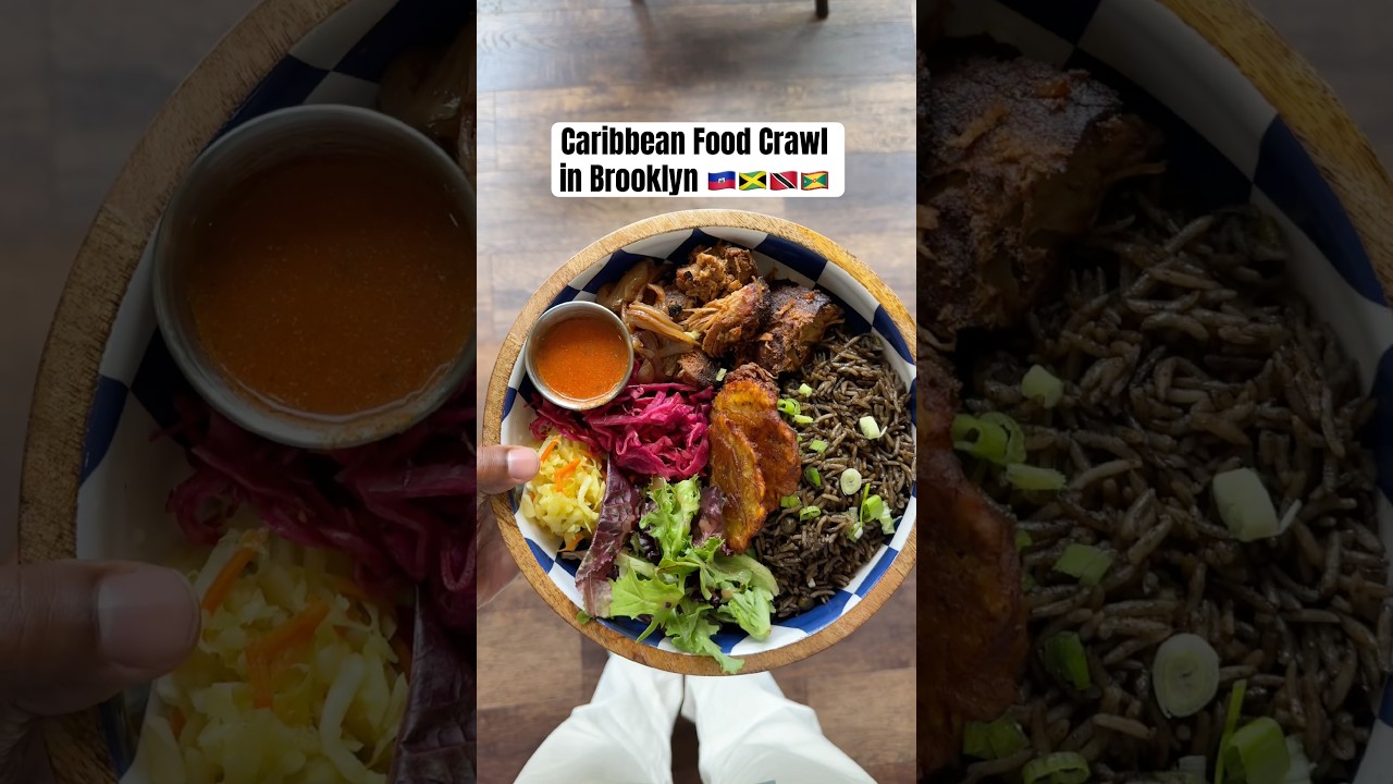 Карибский гастрономический тур в Бруклине #foodie #caribbeanfood #foodcrawl