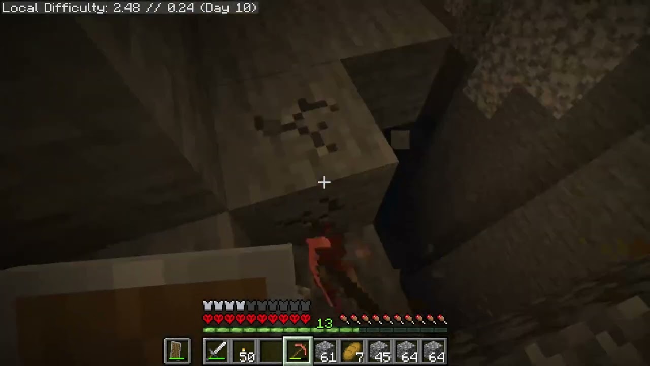 Minecraft Hardcore #10 – Die Mine wird vergrößert (Teil 2)