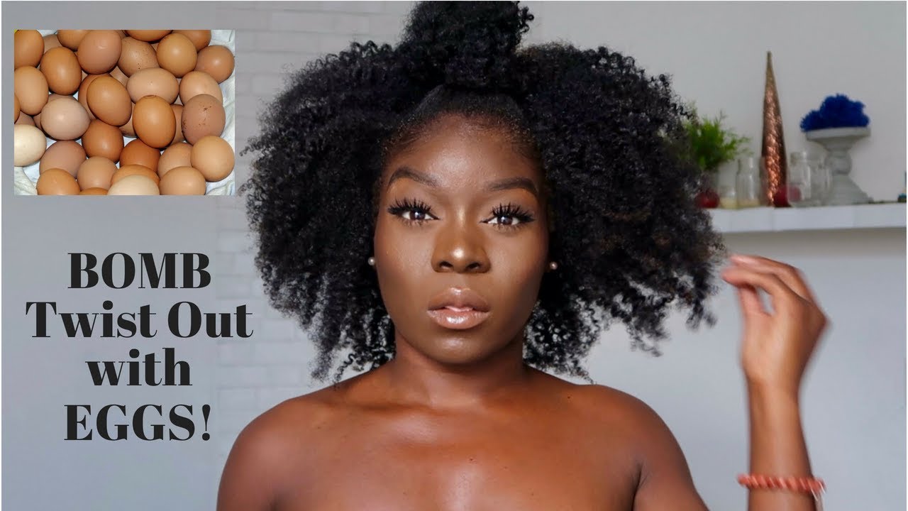Super Defined Twist Out With Eggs|4C Natural Hair