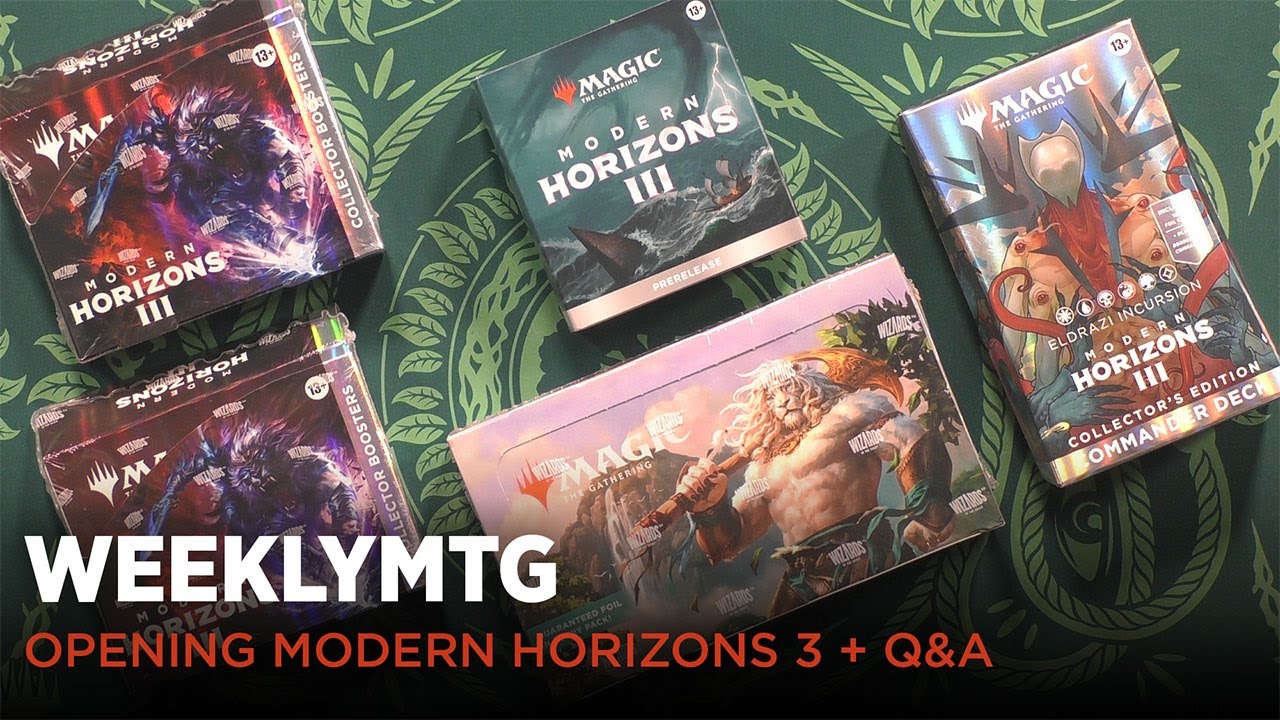 WeeklyMTG | Opening Modern Horizons 3 + Q&A