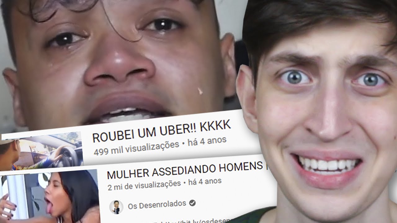 ''PEGADINHA'' NO YOUTUBE QUE NA VERDADE É CRIME