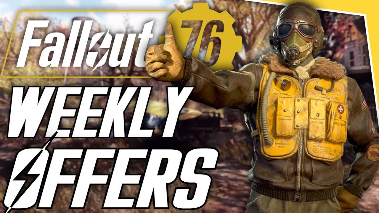 Fallout 76 - New Weekly Offers For The Atomic Shop! (May 17th-24th)
