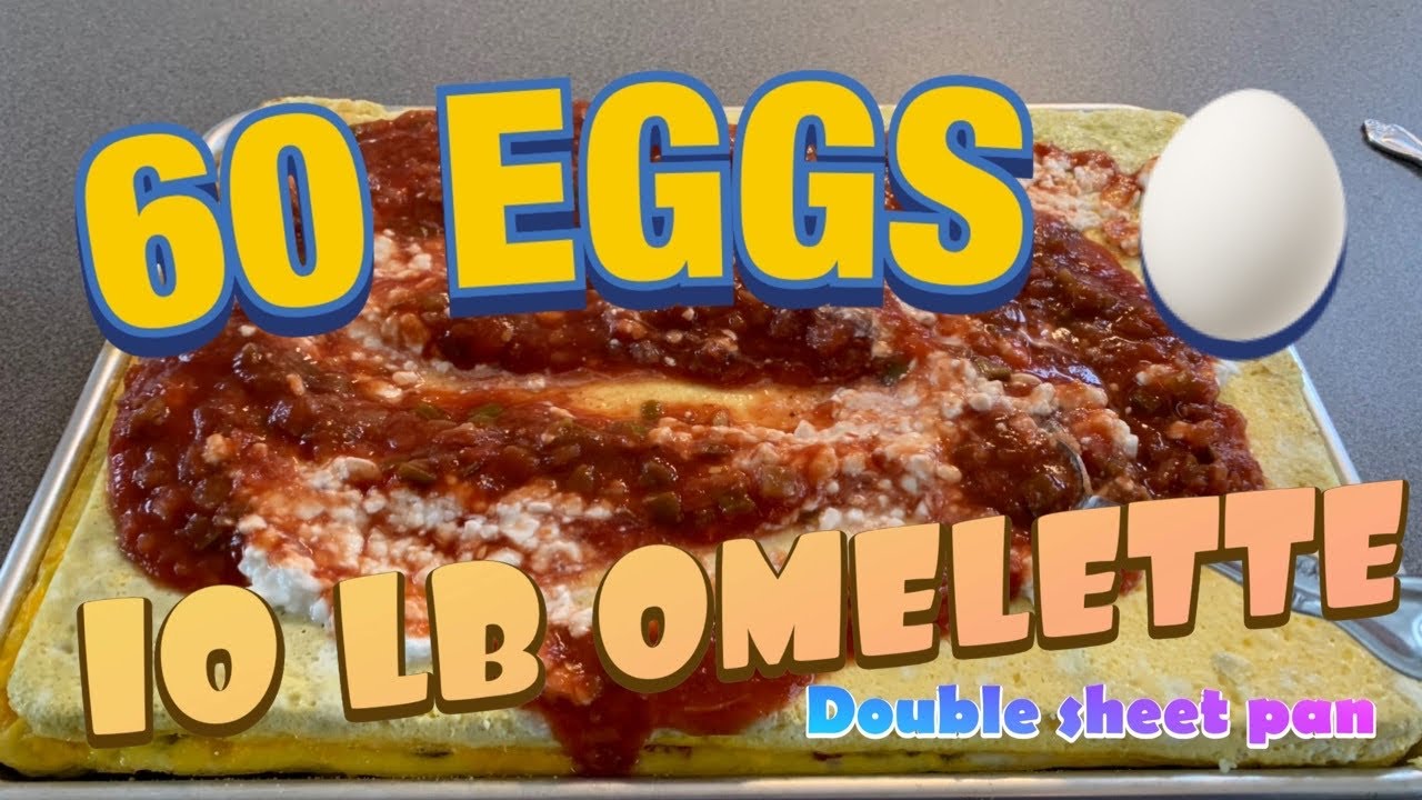 10 LB OMELETTE ~ 60 EGGS ~ GIRLS VS FOOD VS OMELETTES ~ MASSIVE BREAKFAST ~ PROTEIN CENTRAL ~ EGGS