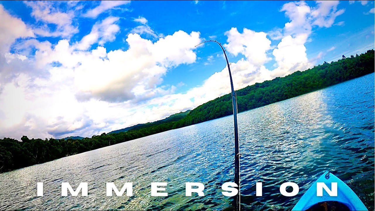 Exploring The Fijian Mangroves 🦀 Kayak Fishing 🛶 Monster Hooked 🎣