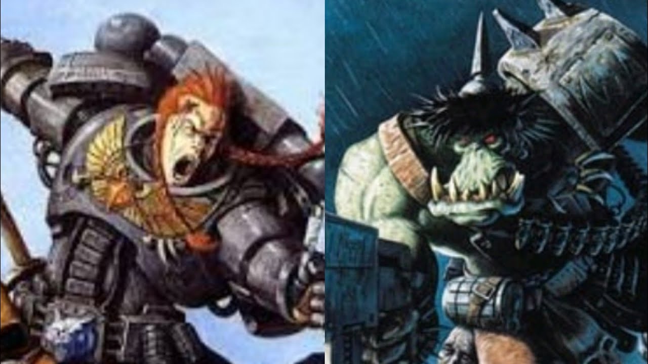 Warhammer 40k 3rd edition battle report