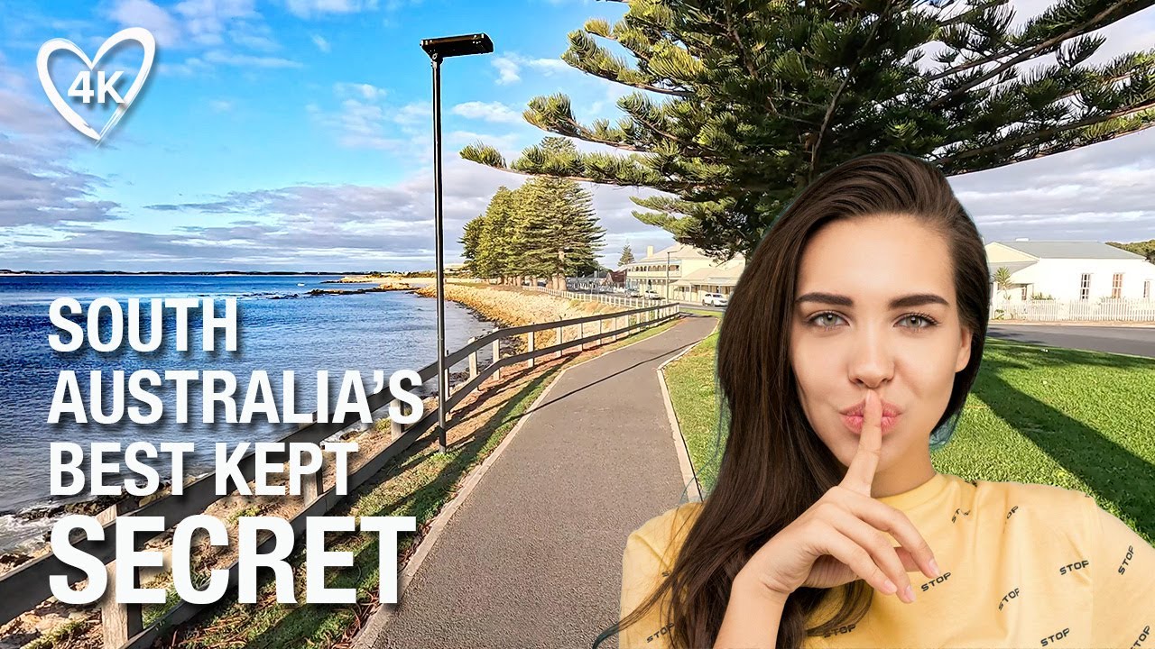 Adelaide Australia Virtual Walking Tour - Robe SA, A Dreamy Hidden Gem, 4K - Aussie Road Trip Ep #7
