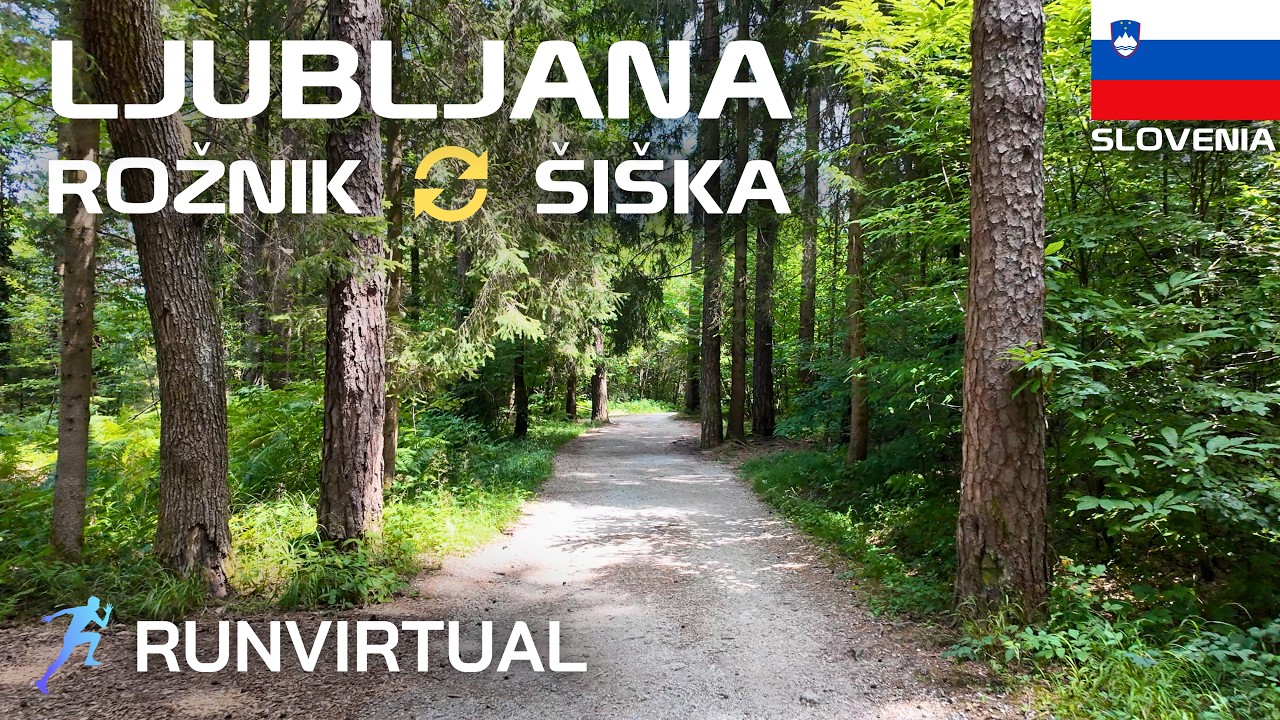 Running in Slovenia: Rožnik and Šiška Hills Loop