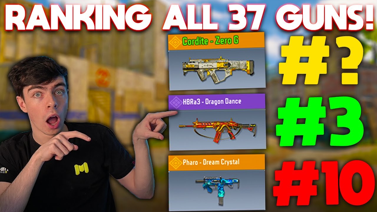 I Ranked Every Gun in COD Mobile... (you may be shocked)