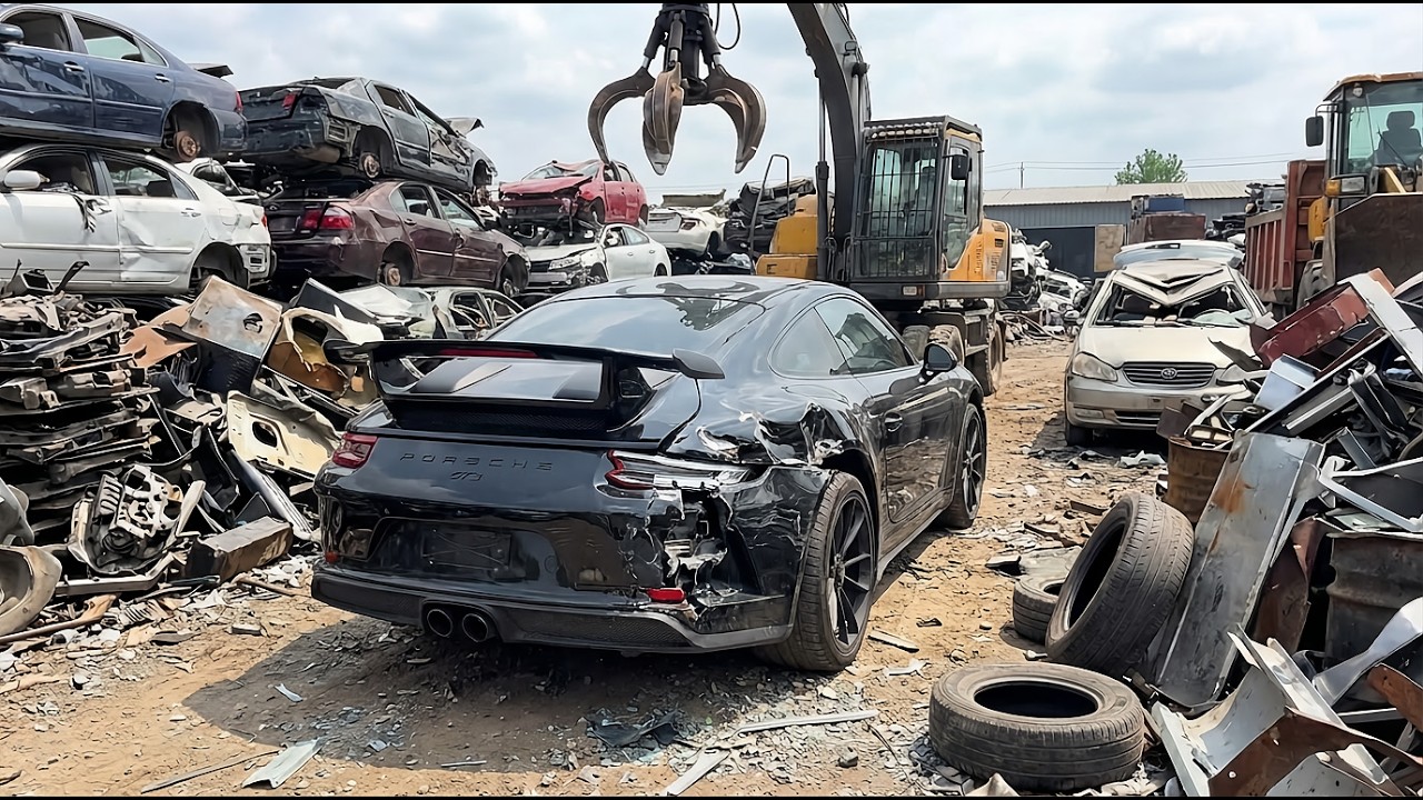 Wrecked Porsche 911 GT3 Full Repair | Luxury Supercar Resurrection