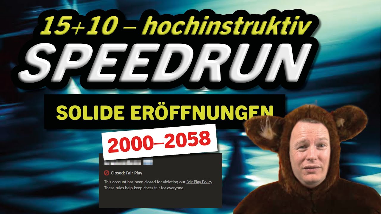 Slow Speedrun im Erklärbär-Modus. Teil 3: Es wird ernst!