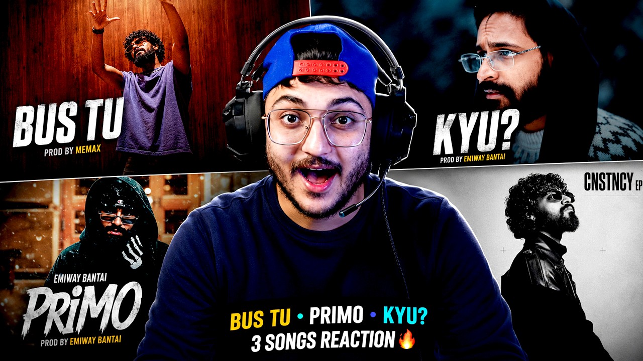 EMIWAY BANTAI - BUS TU, PRIMO & KYU? Reaction | CNSTNCY EP 🔥