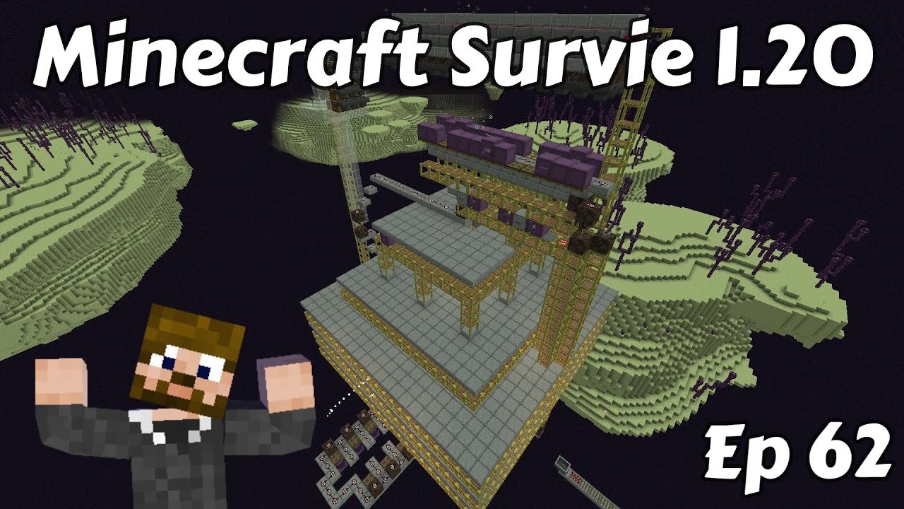 [Ep62] FERME et CHARGEURS de SHULKERS — Survie Minecraft 1.20