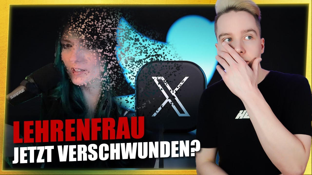 Lehrenfrau LÖSCHT ihre Social Media Kanäle! - TWITTER NEWS