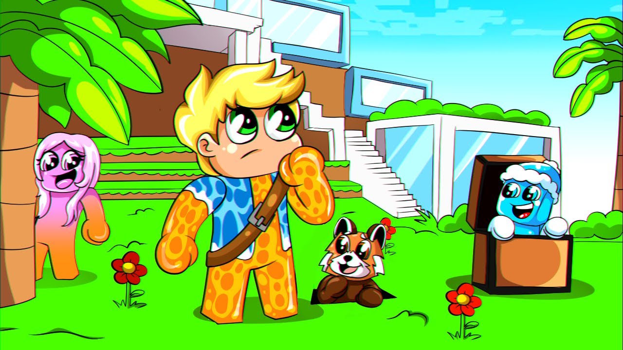 ESCONDE ESCONDE SECRETO COM 5 PESSOAS NO MINECRAFT COM A FAMÍLIA BANANÊRA