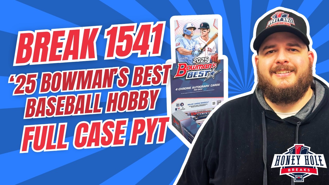 Полный набор 2025 Bowman's Best Baseball Hobby - 8 коробок PYT Break #1541