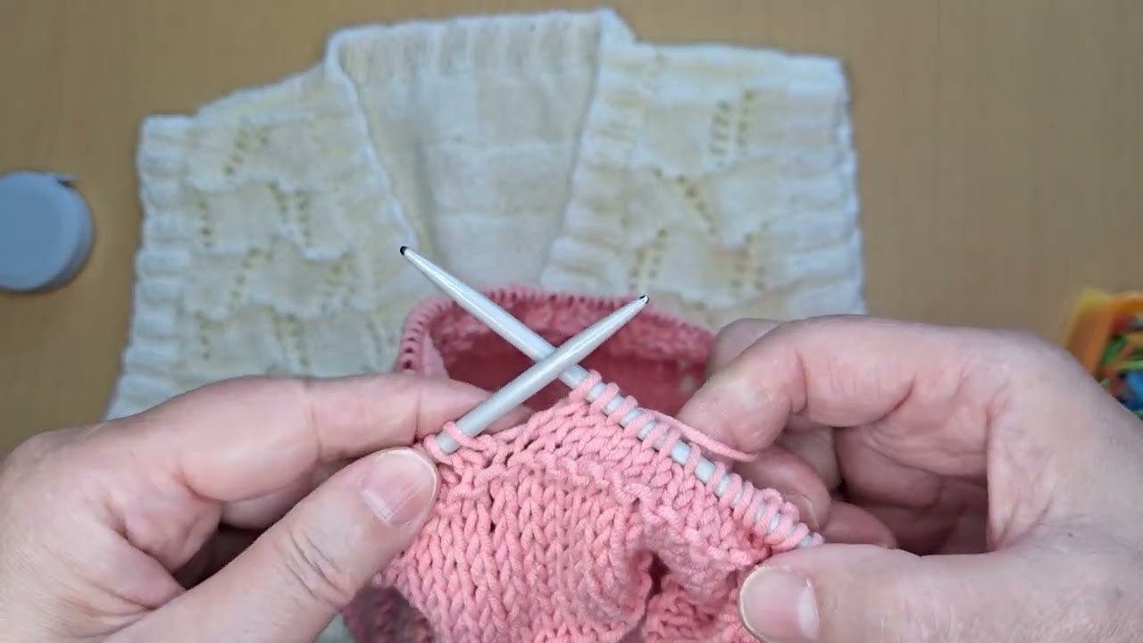 V領背心(3) -- 蘭姨編織教學